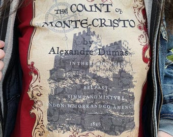 Camiseta literaria de El Conde de Montecristo – Camiseta para amantes de los libros de Alexandre Dumas