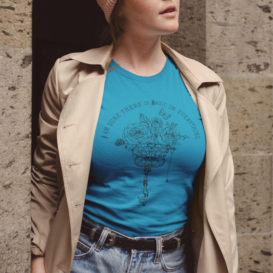 Women's T-Shirts [Out of Print] Frances Hodgson Burnett / The Secret Garden Women's Tee 2 (Indigo) The Secret Garden Women's Tee - Frances Hodgson Burnett
