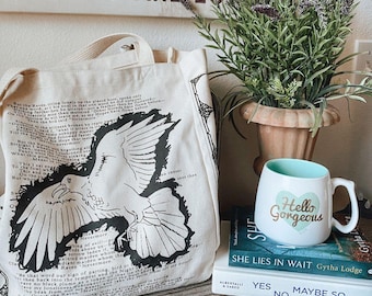 The Raven Book Tote – Edgar Allan Poe Literary Bag