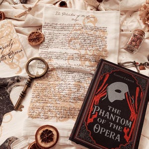 Phantom der Oper Geschirrtuch (Teil 2) – Gaston Leroux Literarisches Küchentuch