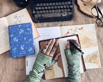 Guantes sin dedos de Peter Pan – Regalo para amantes de los libros de J.M. Barrie