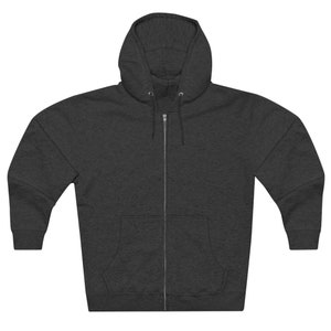 Book Lover Full Zip Hoodie – Colorful Books Graphic, Cotton Blend image 3
