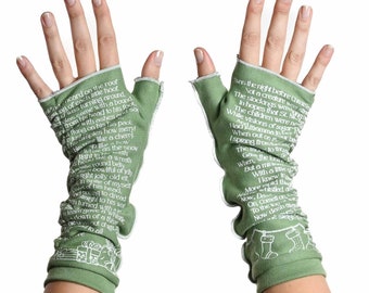 Pride and Prejudice Italian Wool Gloves - Storiarts