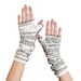 Les Miserable Writing Gloves - Fingerless Gloves, Arm Warmers, Victor Hugo, Literary, Book Lover, Books, Reading 