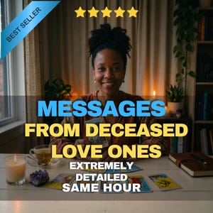 Message From Your Deceased Loved One | Psychic Mediumship Reading | Connect to Close Relatives and Ancestors, Same Hour Reading, Half Hour