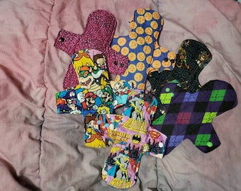Geeky nerdy reusable pads