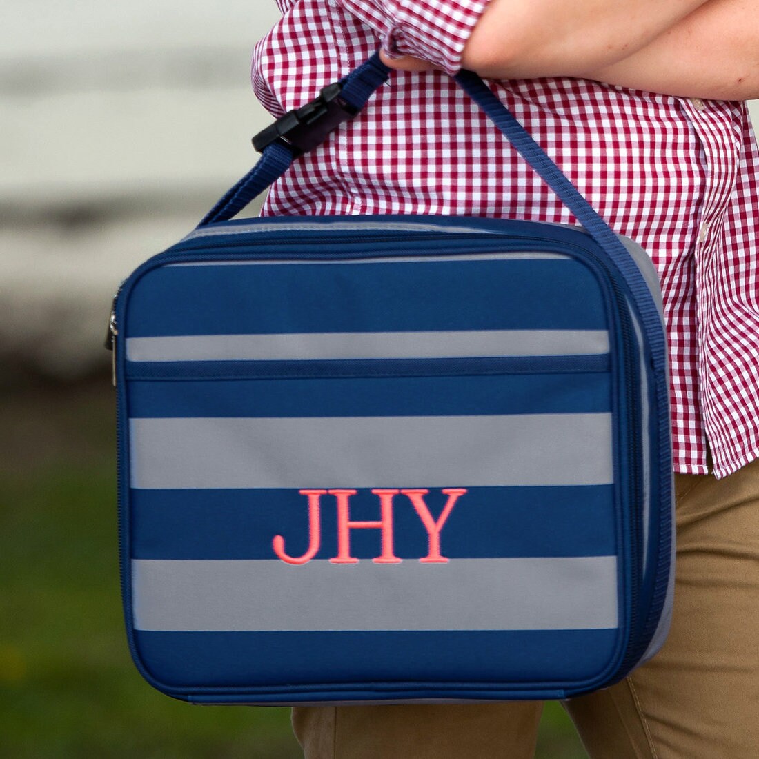 Personalized Lunch Box Monogram Lunch Case Insulated Lunch Etsy