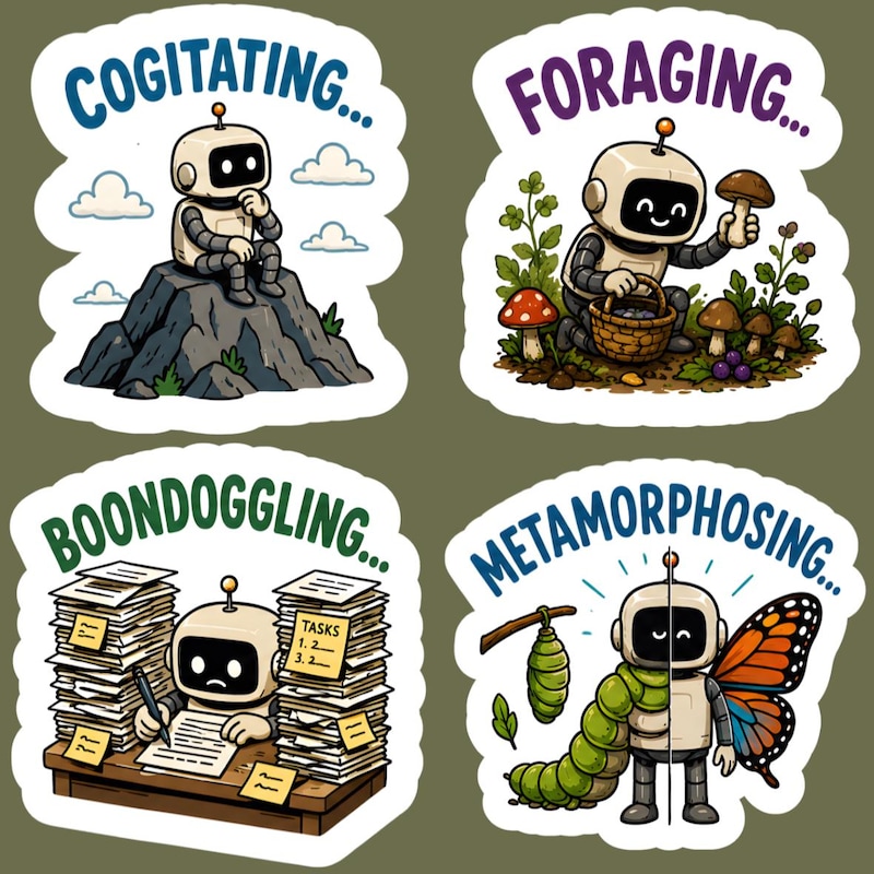 Claude Code Stickers - Etsy