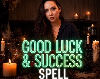 Good Luck Spell | Witchcraft Spells | Luck Spell | Success Spell | Manifestation Spell | Spell Casting