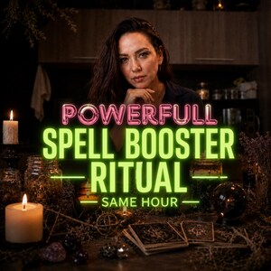 Powerful Spell Booster Ritual, Supercharge Any Casting, Amplify Results and Accelerate Manifestation Energy