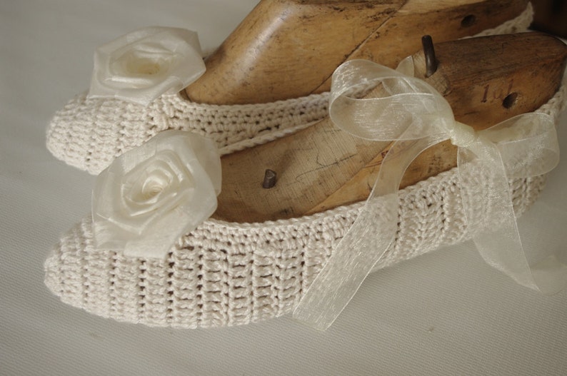 ivory wedding slippers