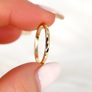 Starburst 14kt Gold Ring,Celestial Ring For Women,Pinky Ring,Solid Gold Ring,Gift For Her,North Star Ring,Dainty Star Ring,Polaris Ring