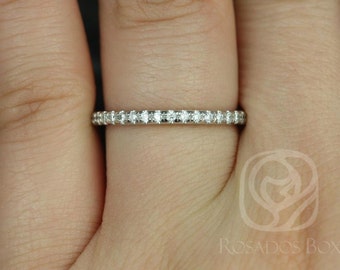 14kt Gold Matching Band to Eileen Pave Diamond HALFWAY Eternity Ring,Diamond Wedding Ring,Pave Diamond Ring,Wedding Band,Anniversary Ring