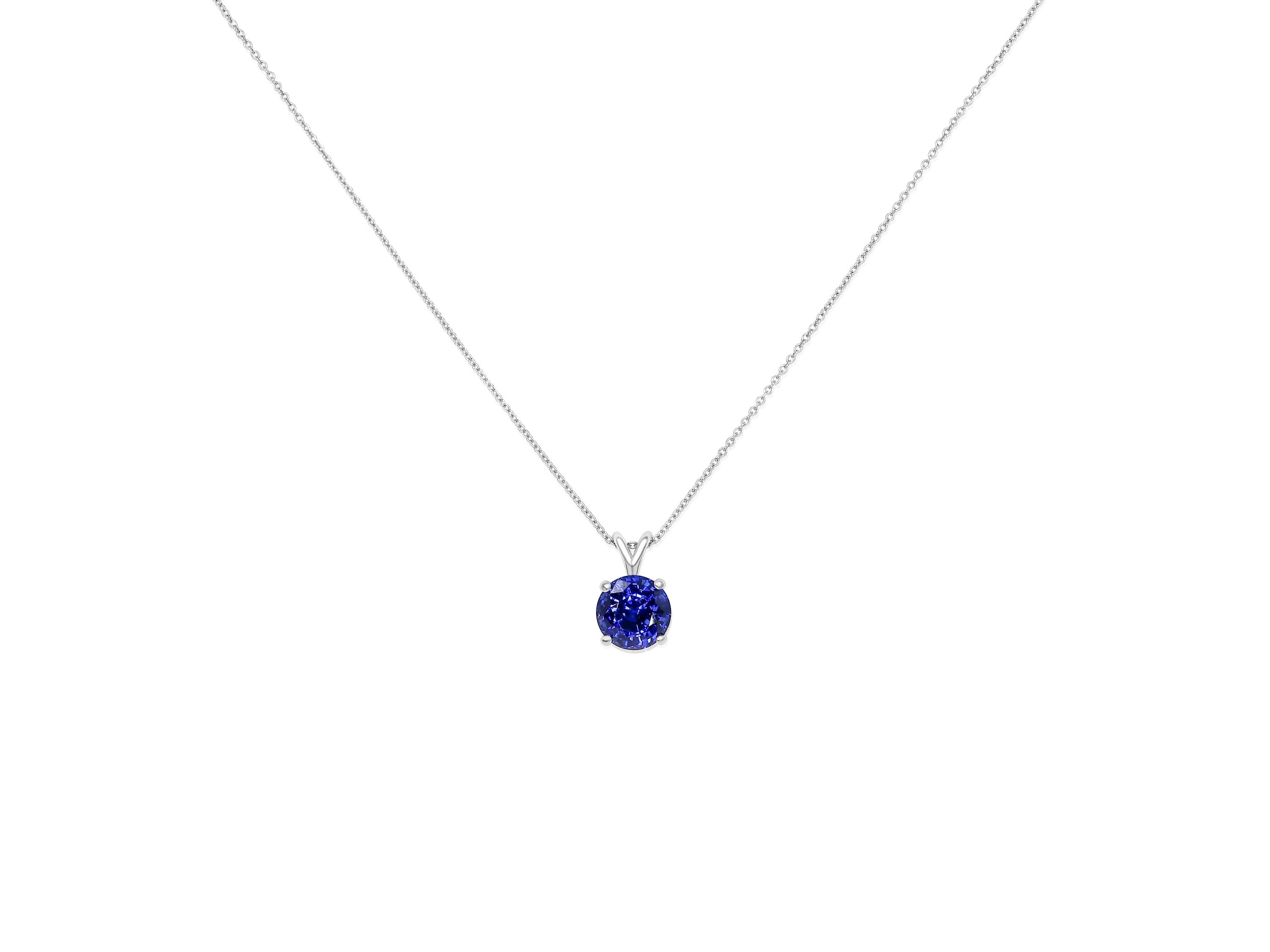 White gold shop necklace for her