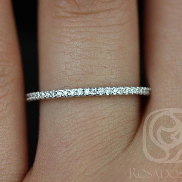 14kt Gold Matching to Marcelle/Blake HALFWAY Eternity Ring,Dainty Diamond Ring,Diamond Eternity Band,Gift For Her,Petite Stacking Ring