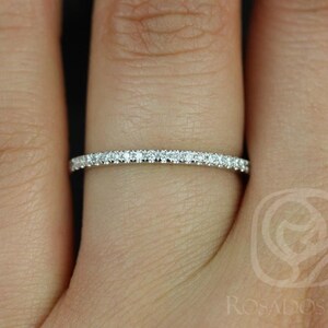 14kt Matching Band to Brianna Diamond ALMOST Eternity Ring,Diamond Wedding Ring,Dainty Diamond Band,Diamond Eternity,Petite Stacking Ring