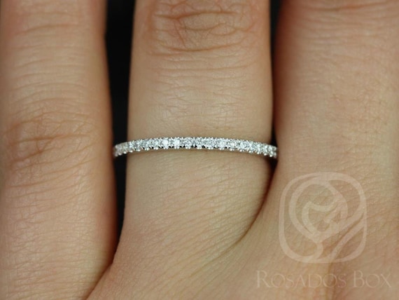 14kt Matching Band to Brianna Diamond ALMOST Eternity Ring,Diamond Wedding Ring,Dainty Diamond Band,Diamond Eternity,Petite Stacking Ring