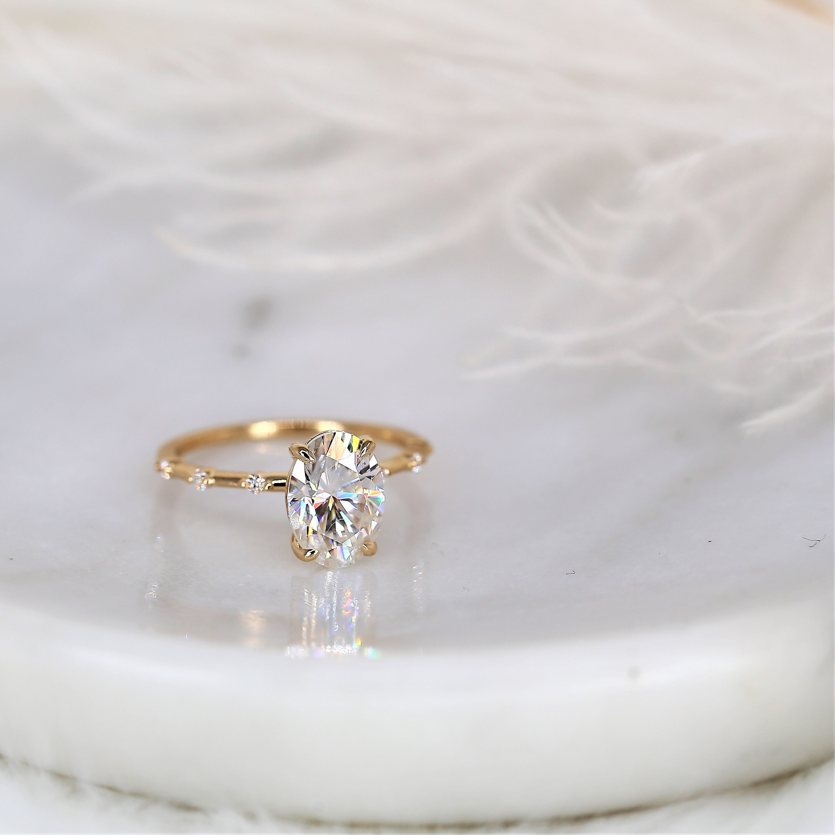 Alix 25ct Radiant Cut Diamond Engagement Ring