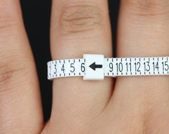 Travel Size Adjustable Ring Sizer