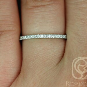 14kt Gold Matching Band to Sofia 8mm Diamonds ALMOST Eternity Ring,Pave Diamond Ring,Minimalist Diamond Band,Wedding Ring,Anniversary Gift
