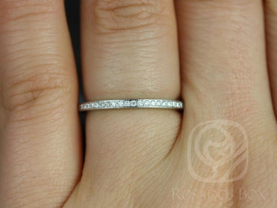 14kt Matching Band to Danielle Diamond ALMOST Eternity Ring,Diamond Wedding Ring,Dainty Stacking Ring,Anniversary Ring,Gift For Her