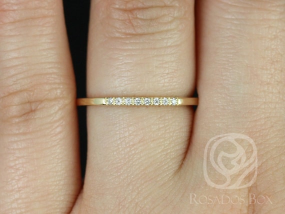 14kt Gold Matching Band to Gigi Diamond Short-Stop LESS HALFWAY Eternity Ring,Minimalist Ring,Diamond Band,Promise Ring,Gift For Her