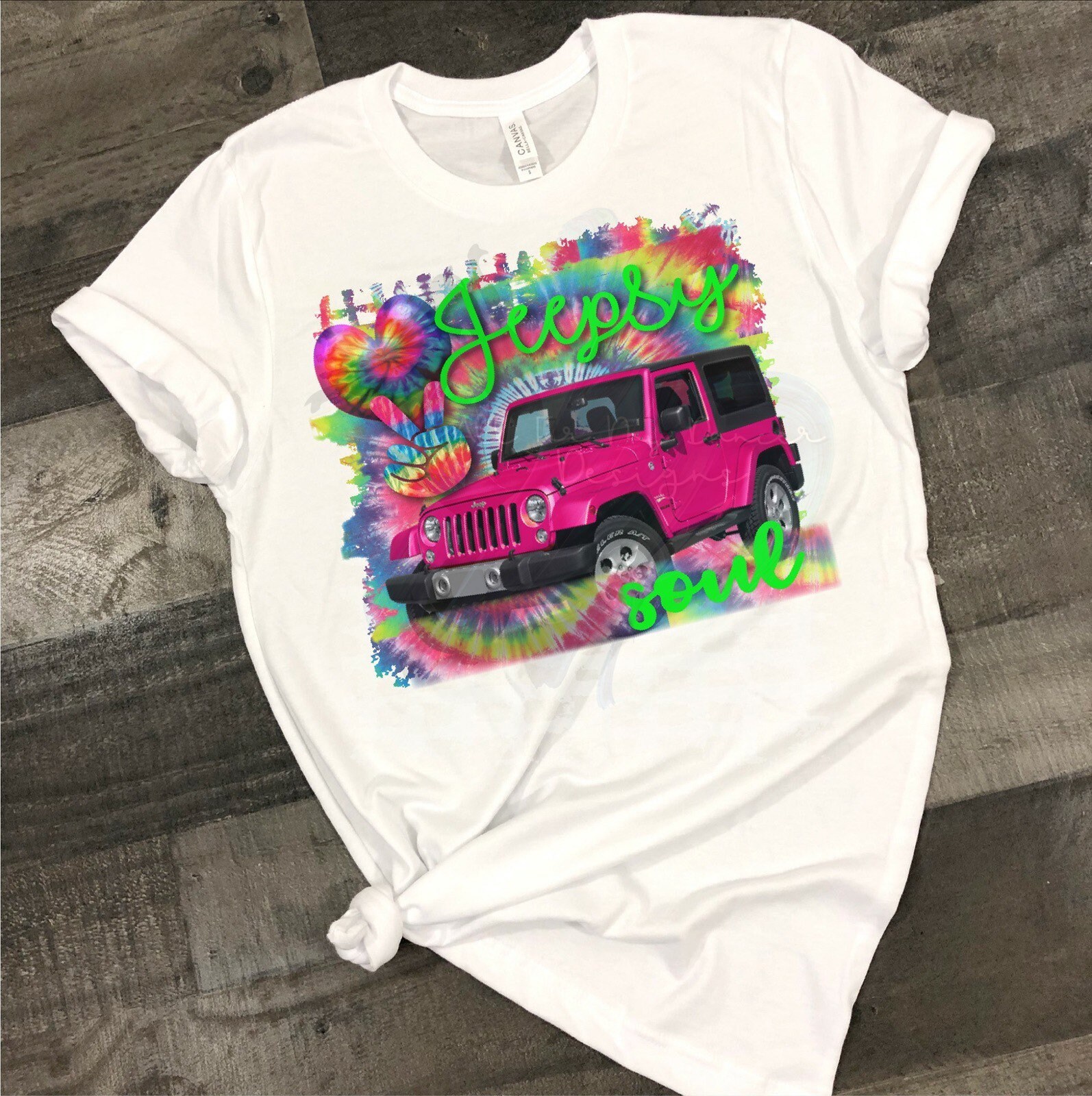 Jeepsy Soul Tie Dye T-shirt | Etsy