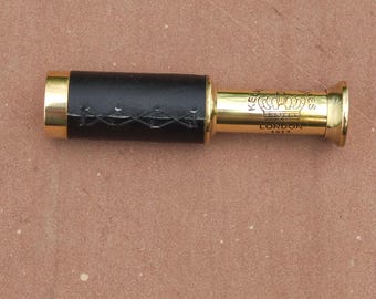 Kelvin Hughes London Brass Telescope | 3 Inch Pocket Nautical Spyglass