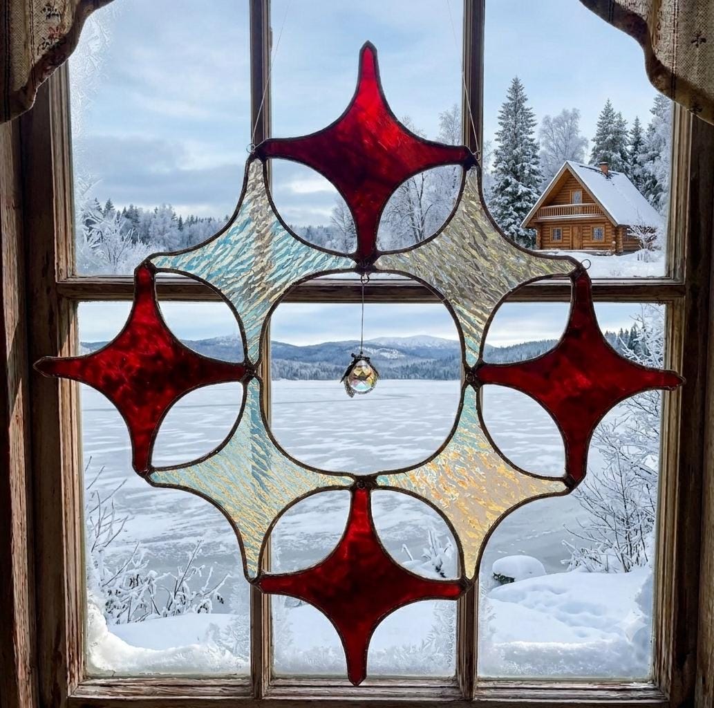 14x14 Stained Glass - Etsy
