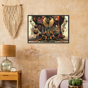 African American Framed Wall Art, The Mourner's Bench, Black Church Prayer Art Print, Afrocentric Spiritual Decor, Ready to Hang image 5
