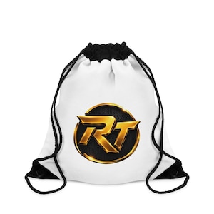 Sac à cordon doré avec logo RT | Sac de sport à monogramme