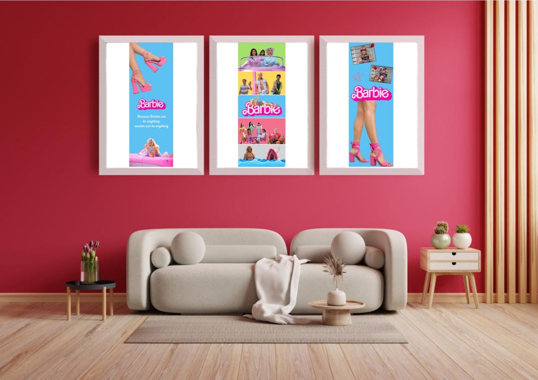Barbie — 3-poster Premium Fan Art Set - Etsy Australia