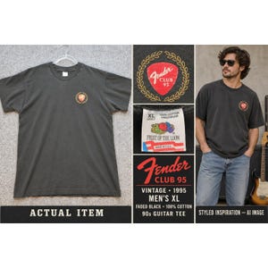 Vintage Fender Shirt - Etsy