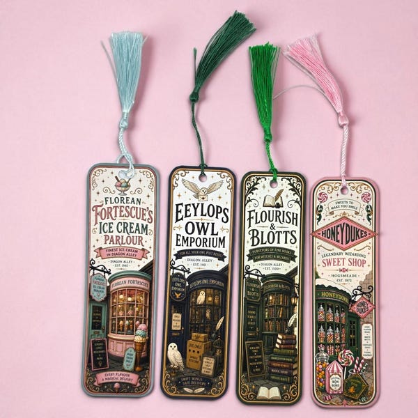 Wizard alley Shops bookmark
