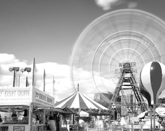 Title:Coney Island-Fine art, Wonder Wheel, Coney Island.