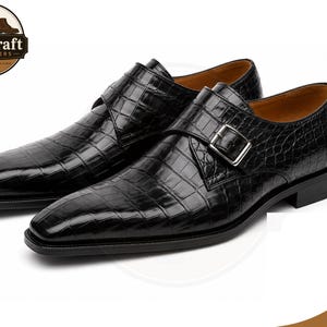 black silver dress shoes Exclusive Formal Dress Shoe Black / Silver 6660 8