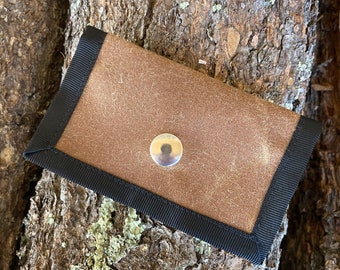 Waxed Canvas Mini Wallet