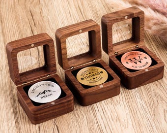Decision Coin, Custom Engraved Flip Coin for Couples & Families, Personalized Tossing Coin with Names, Unique Date Night Decision Maker Gift