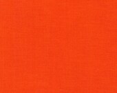 Tangerine Orange, Kona Cotton Solids, from Robert Kaufman, 44-45 quot Wide, by the Yard, K001-1370