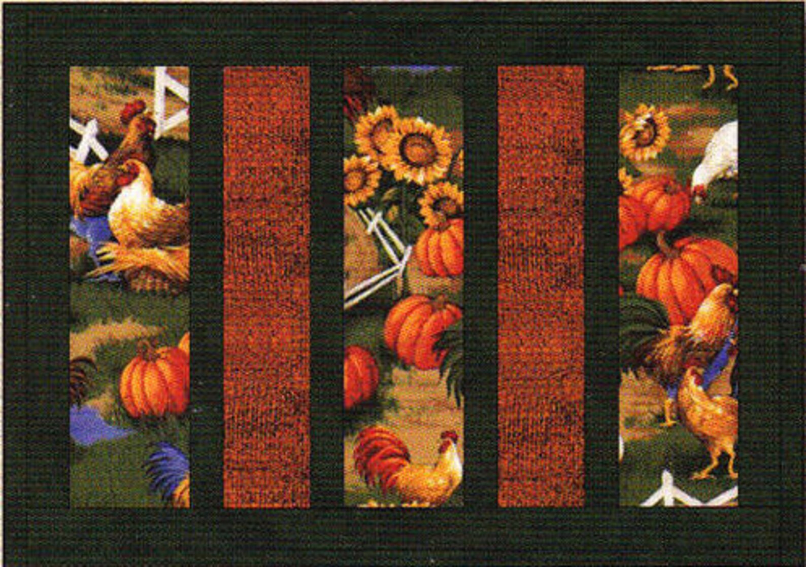 Bay Window Quiltasyougo Placemats Pattern From QP Quilts & Etsy