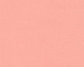 Peach, Kona Cotton Solids, from Robert Kaufman, 44-45 quot Wide - by the Yard, K001-1281