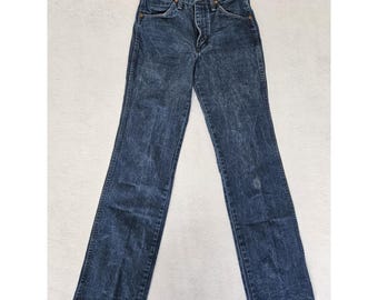 Vintage Wrangler 936DEN Cowboy Cut Jeans 29x32 Made in USA Slim Fit Gerades Bein