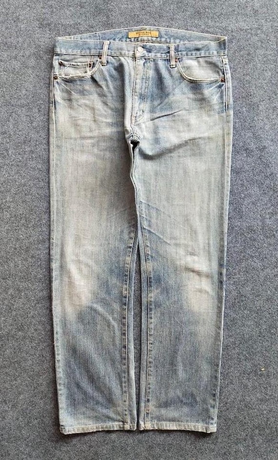 Uniqlo, Vintage Uniqlo Original Basic Regular Fit Distressed Denim