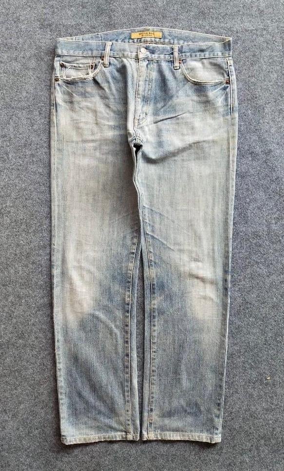 Uniqlo, Vintage Uniqlo Original Basic Regular Fit Distressed Denim