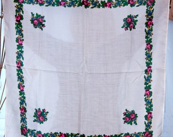 Oekraïense sjaal. Bloemenhuwelijk chale-foulard. Oekraïense sjaal, Hustka wol Babushka. NIEUWE Ethno sjaal, verzamelbare hoofddoek