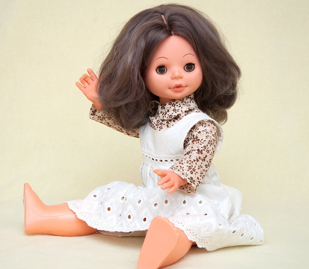 Antique German Doll. Original Dress Vintage Doll Retro Doll Etsy