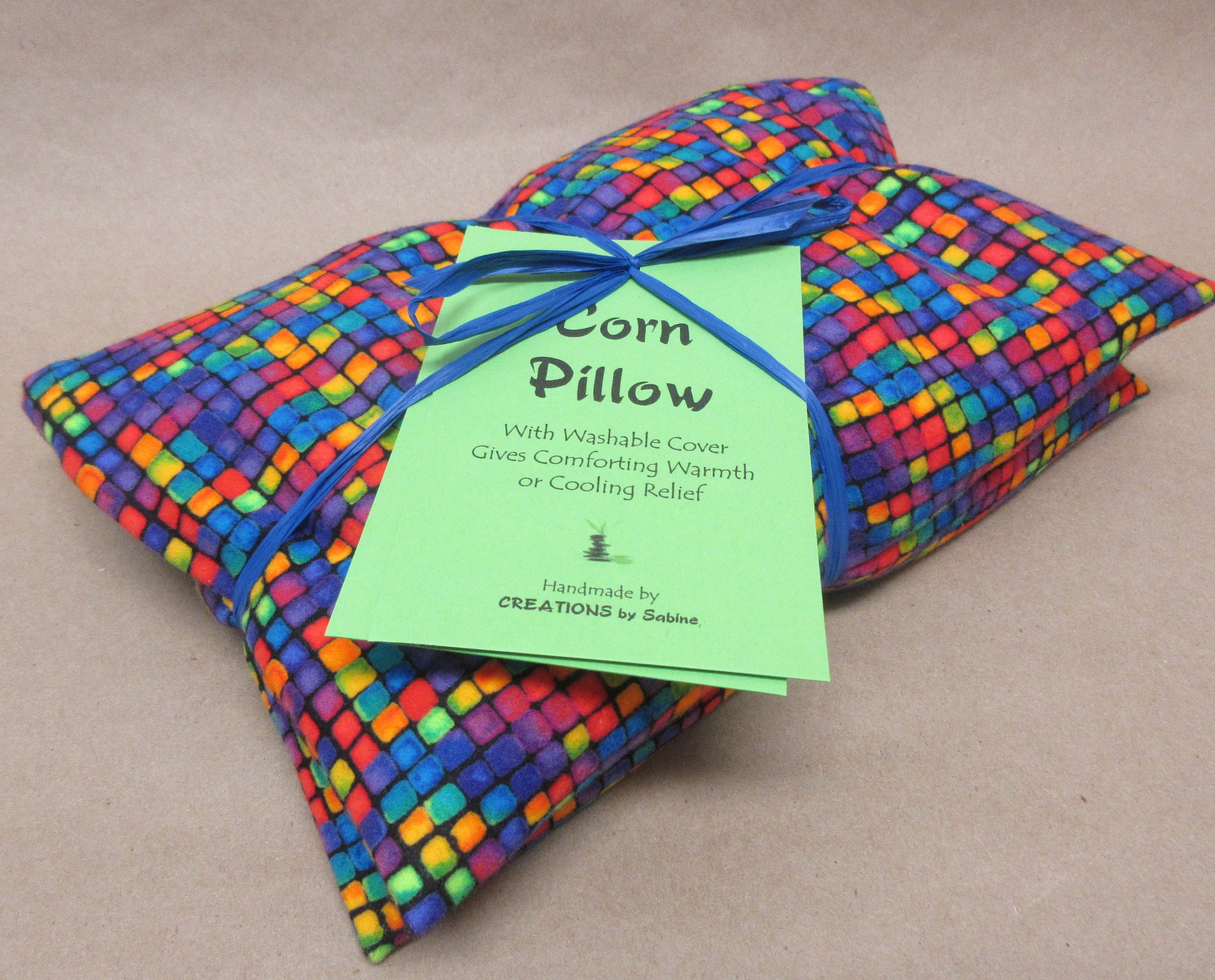 Corn Heating Pack Pillow Washable Cover Heat Bag Therapy Etsy