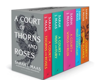 Colección de bolsillo de Una Corte de Rosas y Espinas (5 libros): Los primeros cinco libros de la serie de fantasía más popular y sensación de TikTok.