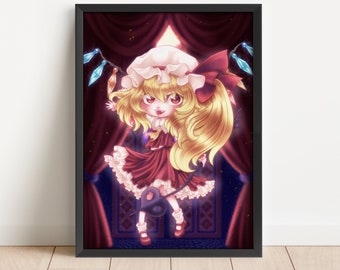 5.25x7.25 Flandre Scarlet - Touhou Prints