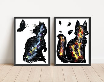 5.25x7.25 Galaxy Constellation Animals